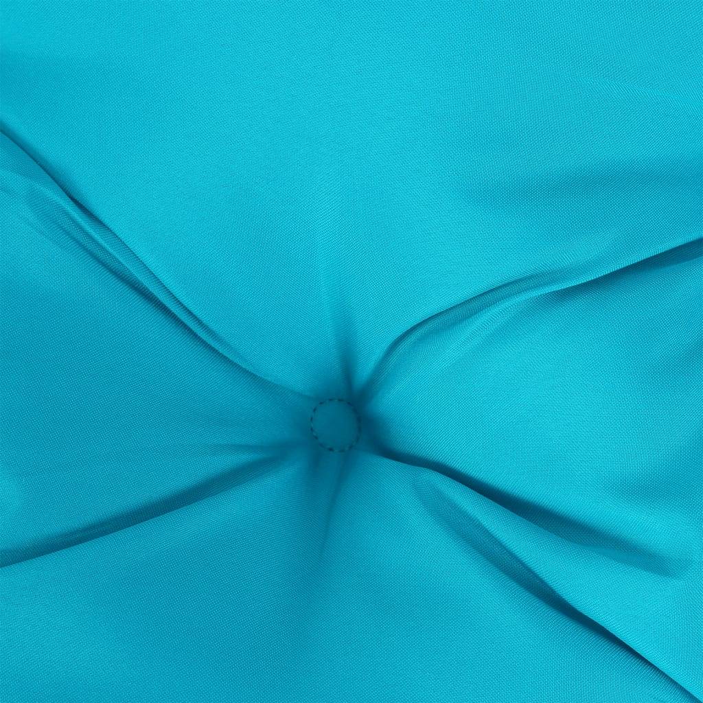 Set 2 Coussins Palette Tissu Oxford Confortable pour Salon de Jardin Terrasse Turquoise 110x58cm – ComfortXL Outdoor Living - Image 8