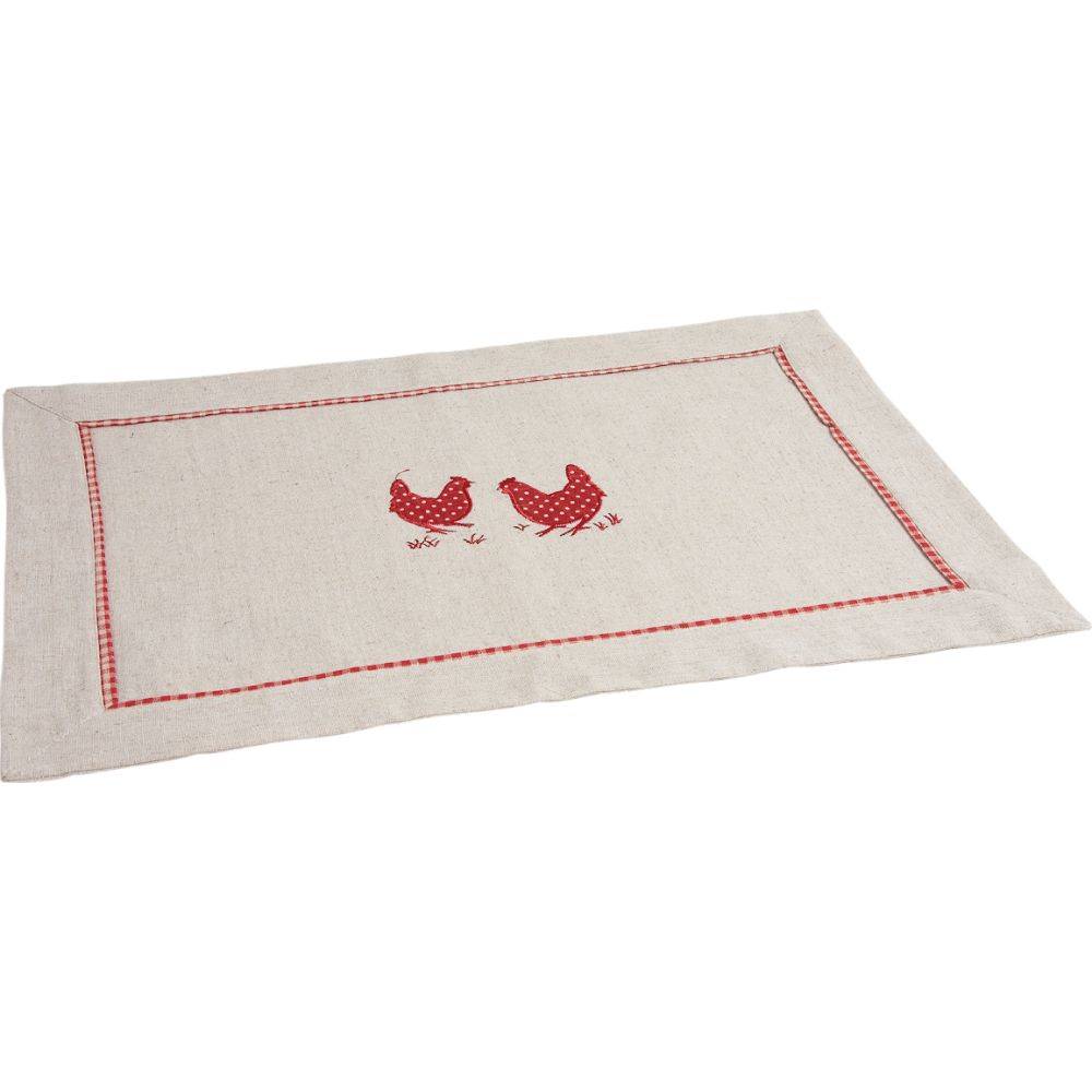 Aubry Gaspard - Set de table en coton (Lot de 4) - Imagen 3
