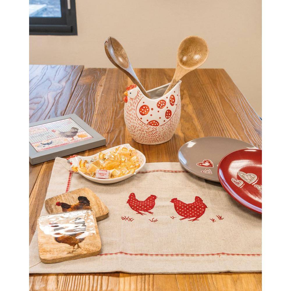 Aubry Gaspard - Set de table en coton (Lot de 4) - Imagen 2