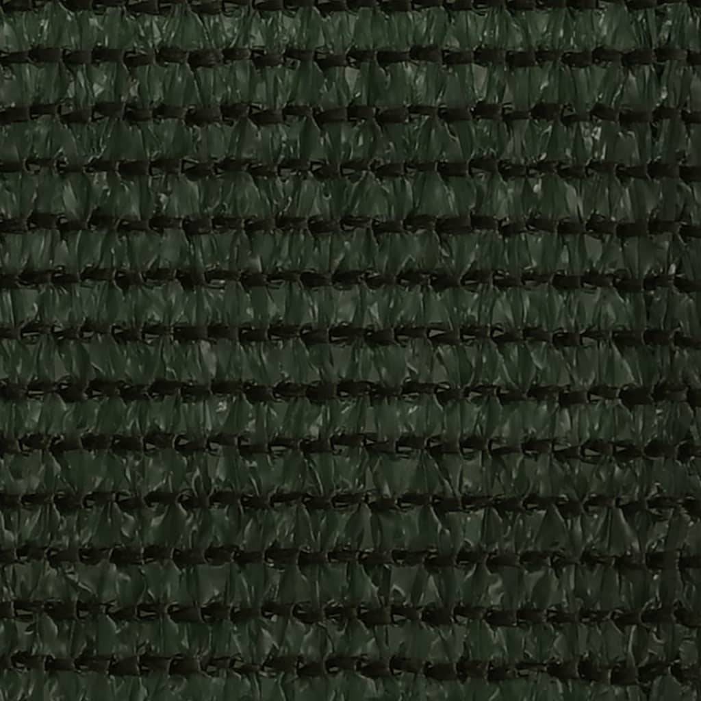Helloshop26 - Écran de balcon brise pare vue protection confidentialité 90 x 400 cm PEHD vert foncé - Imagen 2