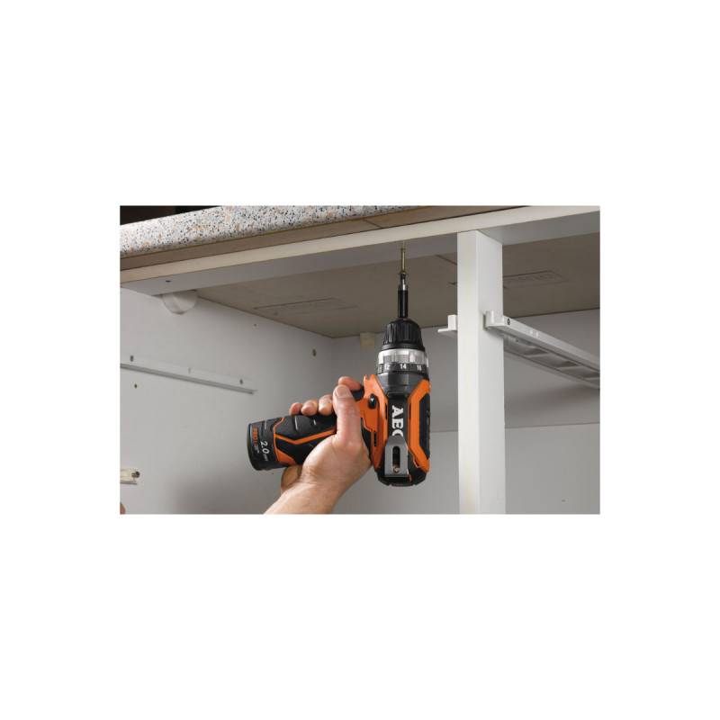 Aeg - Perceuse visseuse AEG 12V Li-ion - 2 batteries 2.0Ah Pro-Lithium - 1 chargeur 40min - BS12C2-202C - Image 5