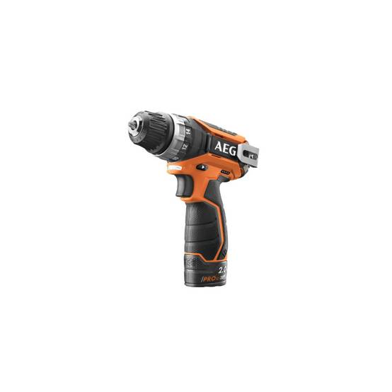 Aeg - Perceuse visseuse AEG 12V Li-ion - 2 batteries 2.0Ah Pro-Lithium - 1 chargeur 40min - BS12C2-202C - Image 2