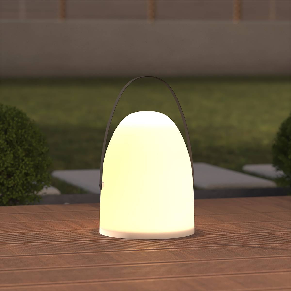 Lampe extérieur "Cleo" blanc H30cm ATMOSPHERA CREATEUR D'INTERIEUR - Imagen 3