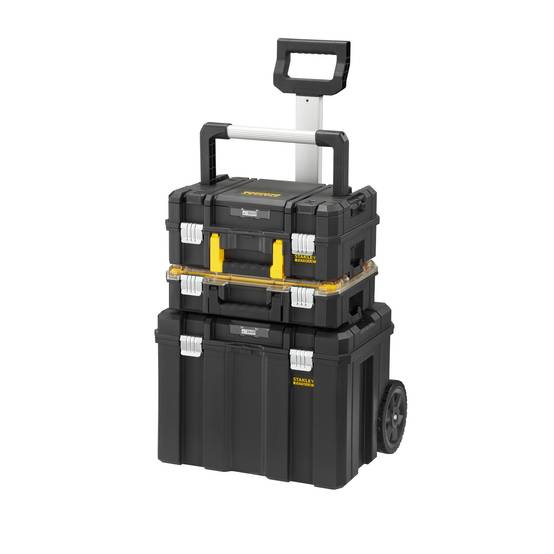stanley - STANLEY FATMAX Tour Mobile TSTAK PRO-STACK - FMST1-80103 - Organiseur 7 Compartiments - Mallette 14 L - Imagen 1