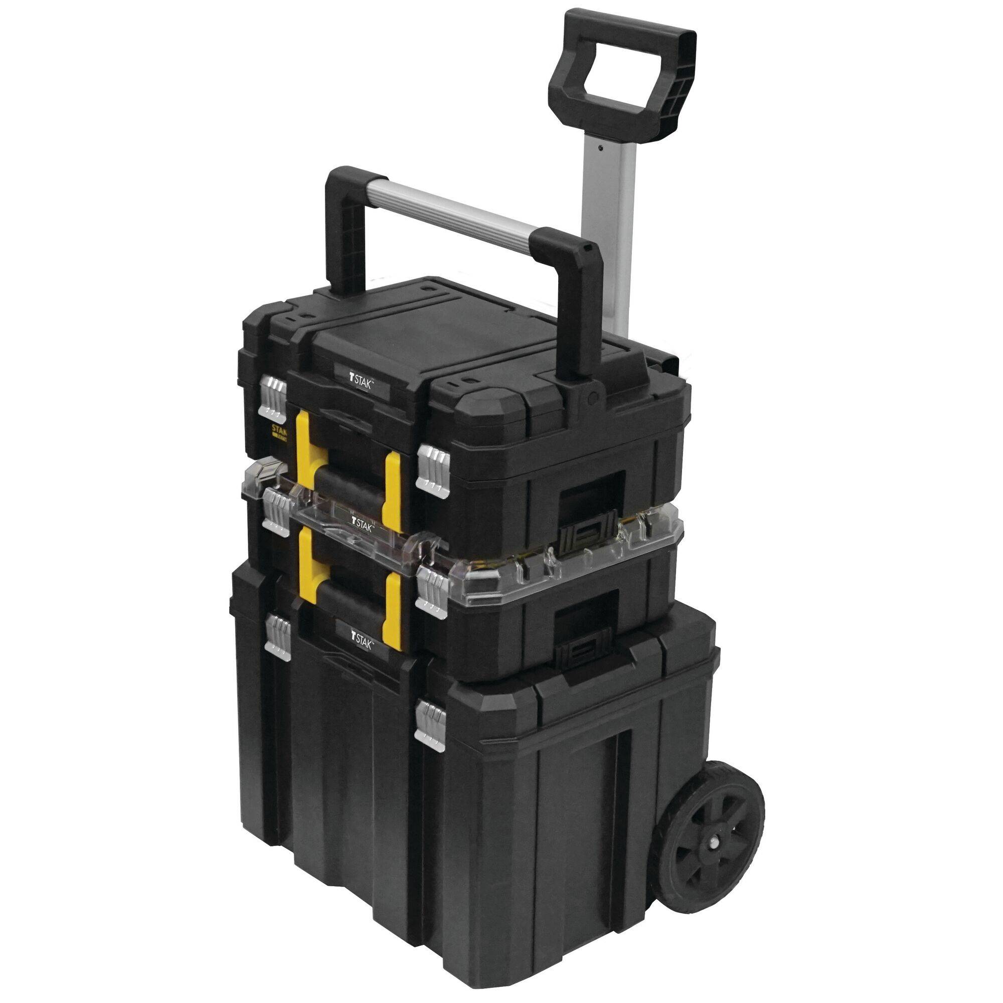 stanley - STANLEY FATMAX Tour Mobile TSTAK PRO-STACK - FMST1-80103 - Organiseur 7 Compartiments - Mallette 14 L - Imagen 6