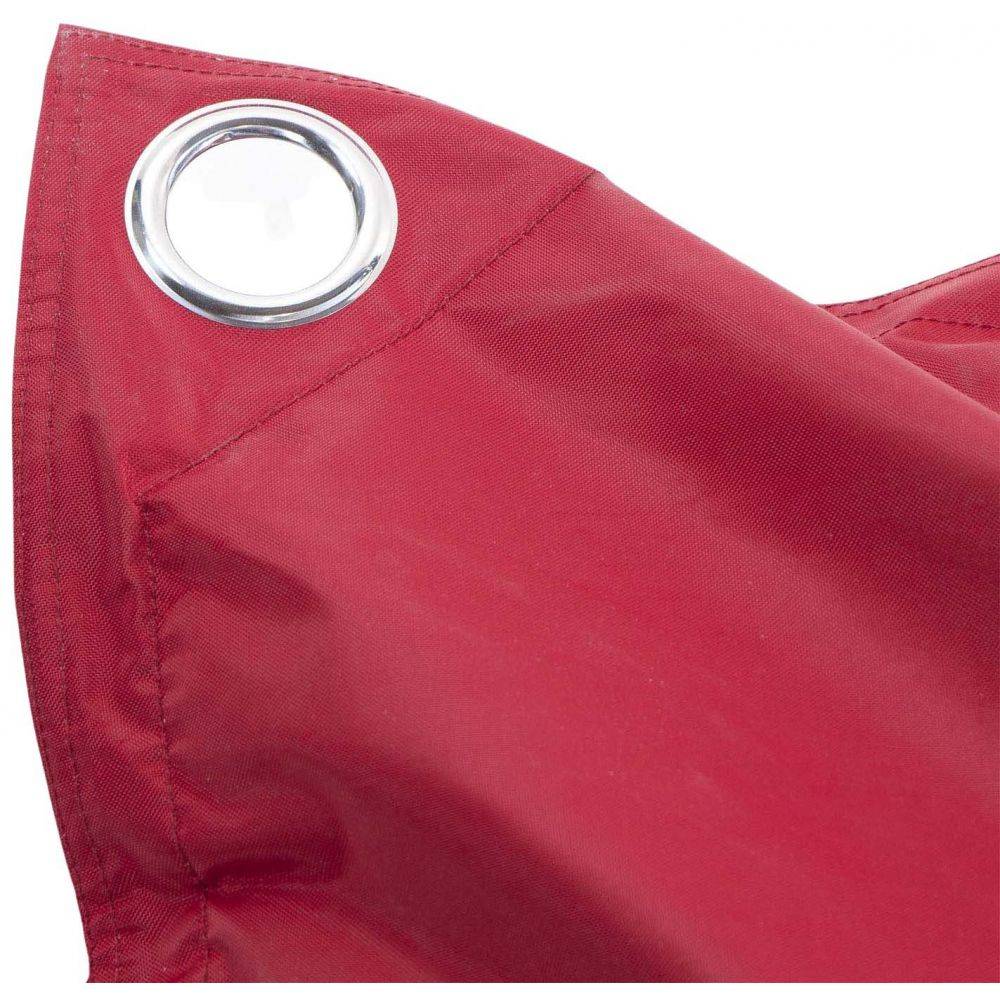 Jardindeco - Grand coussin uni Maxi Bordeaux - Imagen 4