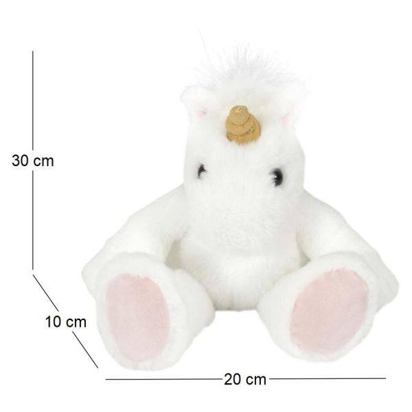 The Home Deco Kids - Peluche en polyester 30 cm Licorne The Home Deco Kids - Image 5