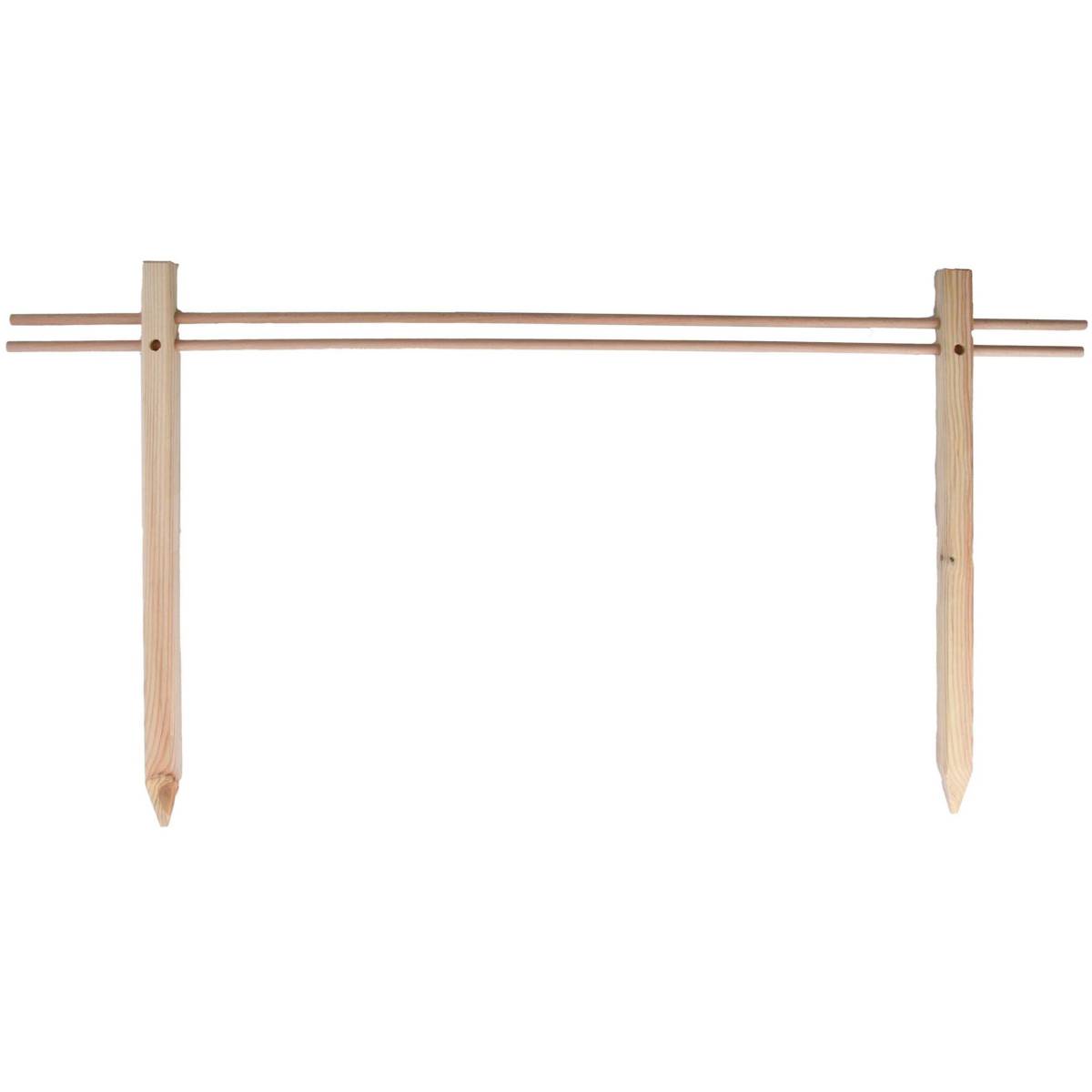 Esschert Design - Support en bois de pin pour plantes Vegetable garden 100 x 50 cm - Imagen 1