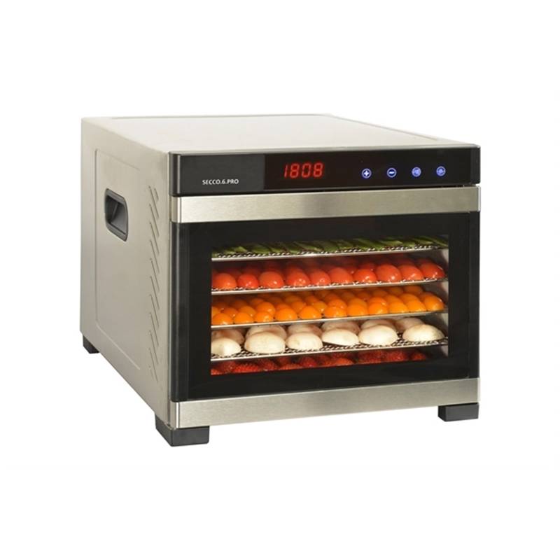 Kitchen Chef - Déshydrateur fruits et légumes 6 plateaux inox SECCO6PRO Kitchen Chef - Imagen 2