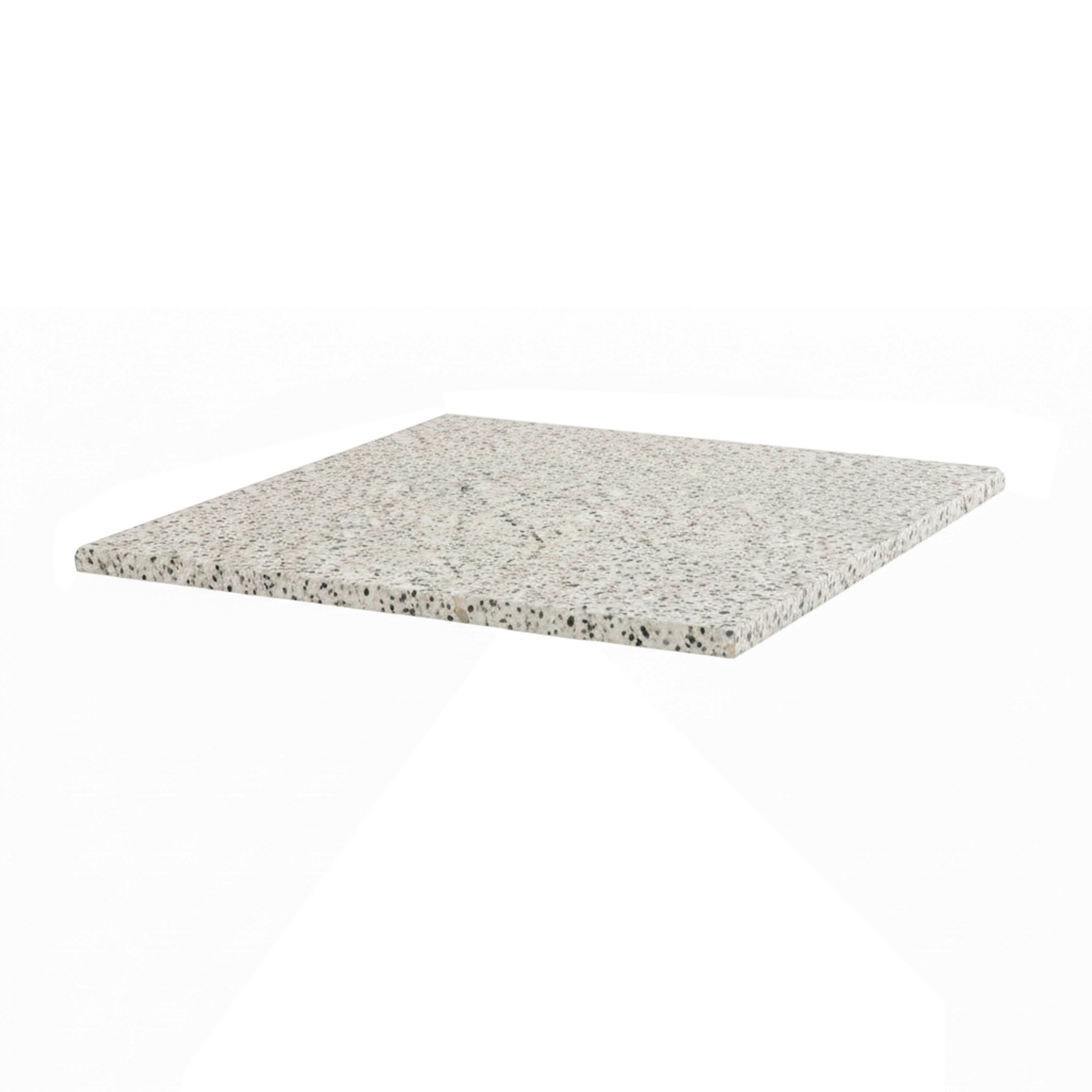 Oviala - Plateau de table carré stratifié 60 x 60 cm granite Haussmann - Oviala - Imagen 1