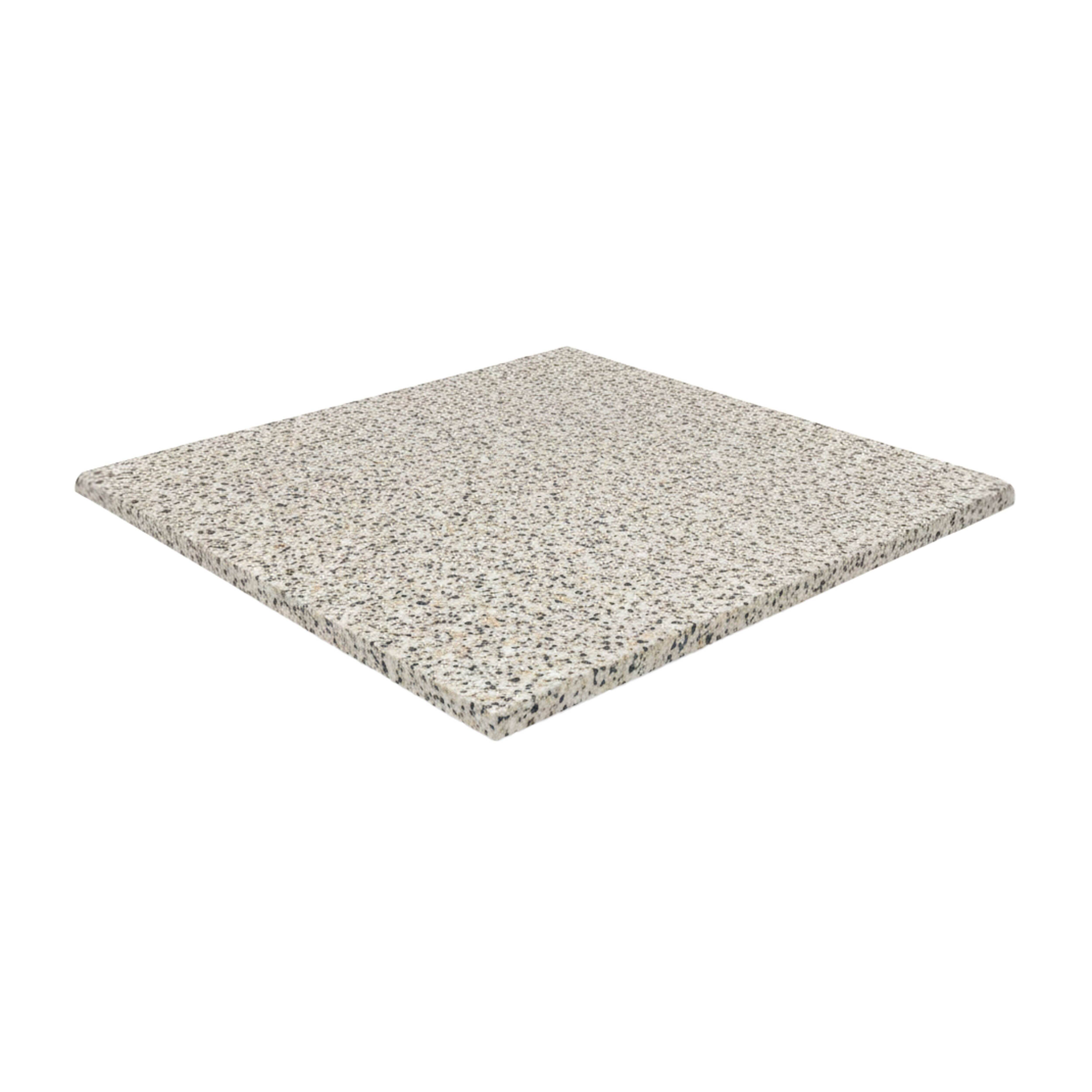 Oviala - Plateau de table carré stratifié 60 x 60 cm granite Haussmann - Oviala - Imagen 2