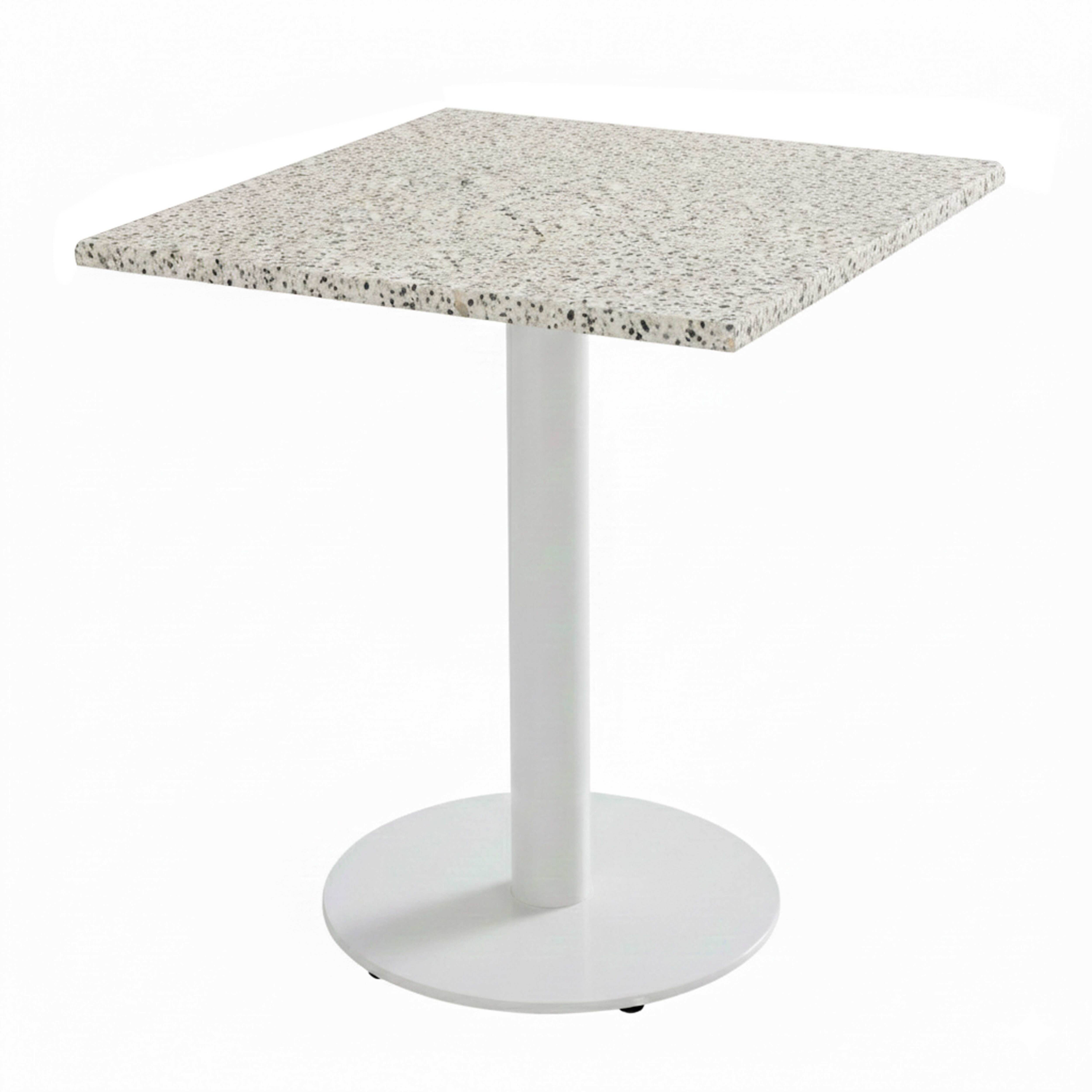 Oviala - Plateau de table carré stratifié 60 x 60 cm granite Haussmann - Oviala - Imagen 4