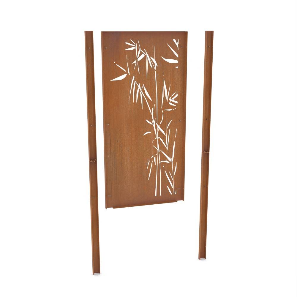 Decklinea - Panneau Corten RAMO - 900x1800mm - Panneau occultant en Acier Corten - Imagen 4