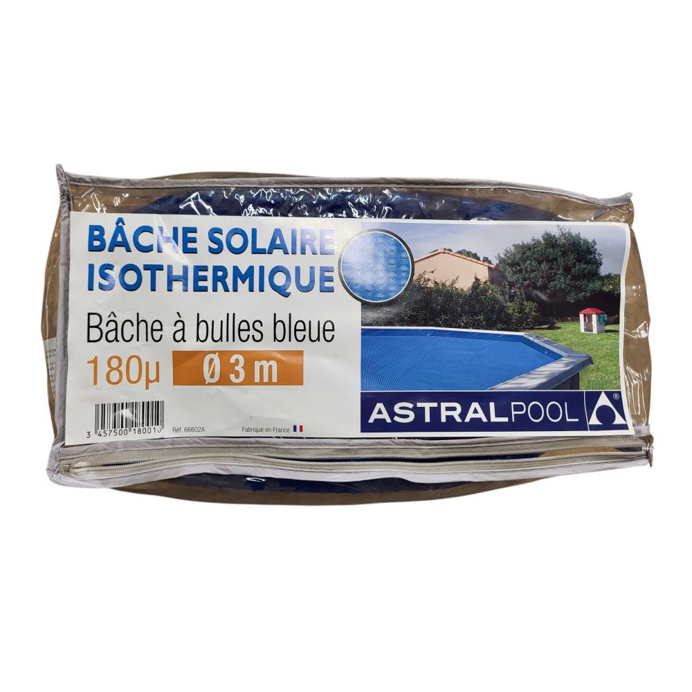 Astral Pool - Bâche à bulles bleue - 180 µ - Ø3 m - Imagen 1