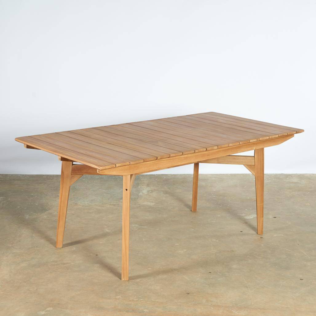 Table de jardin en teck 180 cm Kino - Image 3