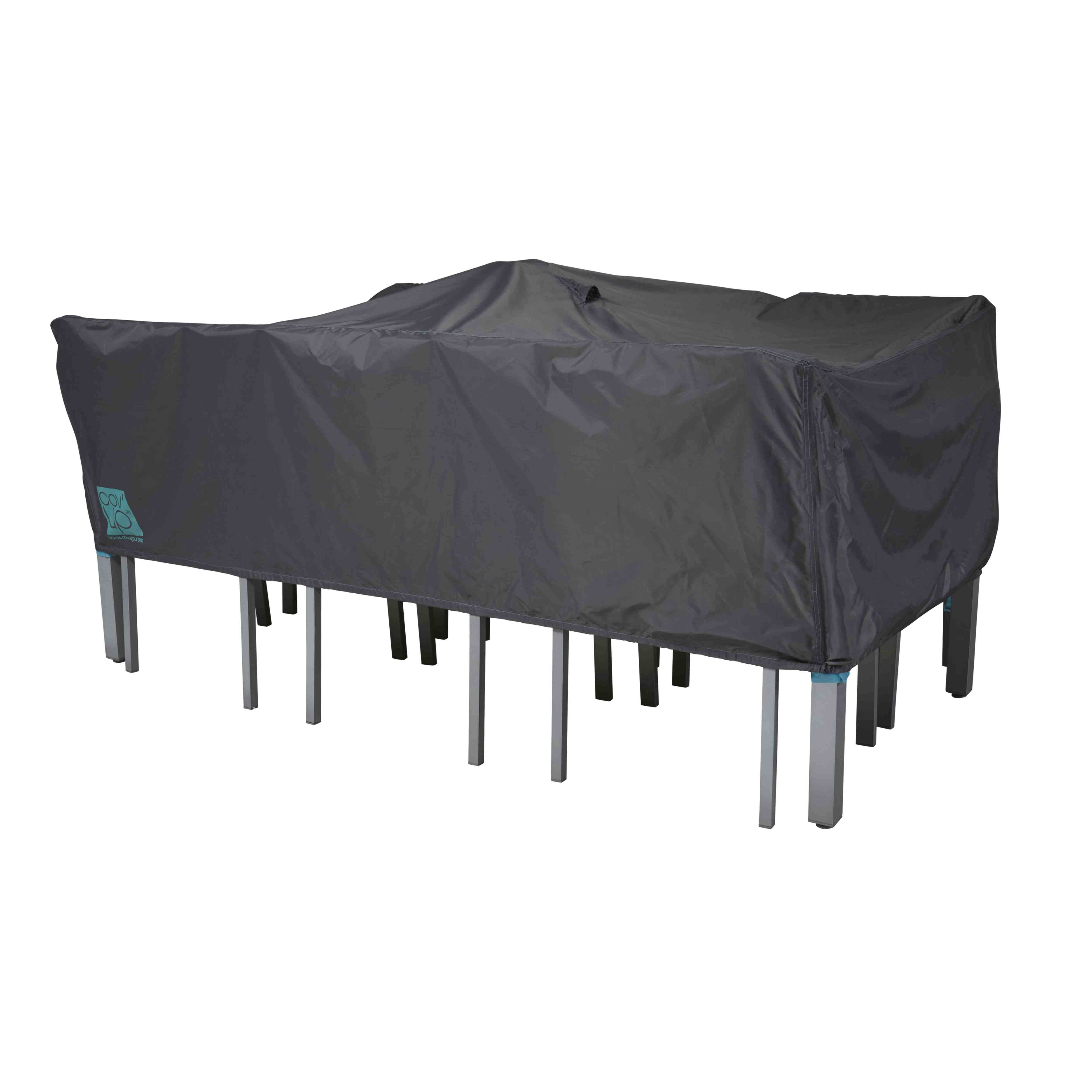 Oviala - Housse de table de jardin rectangulaire grise 200 x 130 cm
Cov'Up - Oviala - Image 1