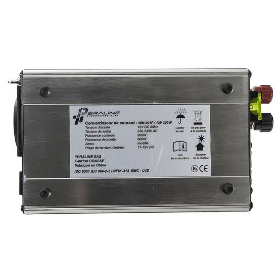 Convertisseur 150W 12V-220V Avec Prise USB - Adaptateur Allume-Cigare Voiture