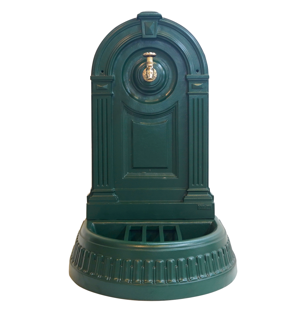 Fontaine empire vert 6009 avec robinet colvert Dommartin H. 98cm X L. 45cm - Imagen 1