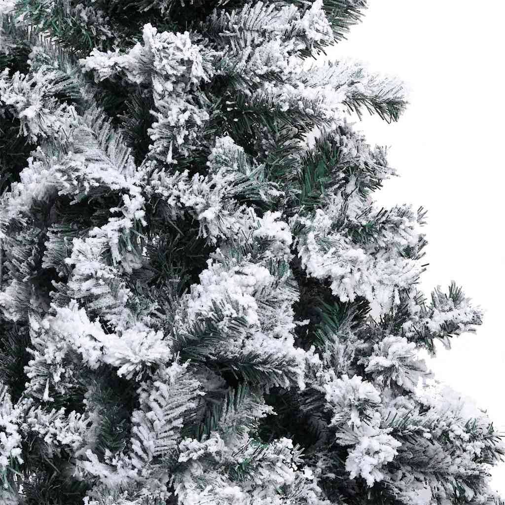 Sapin de Noël | Arbre de Noël artificiel Blanc 180 cm PVC, Acier et Plastique Maison Chic - Image 8