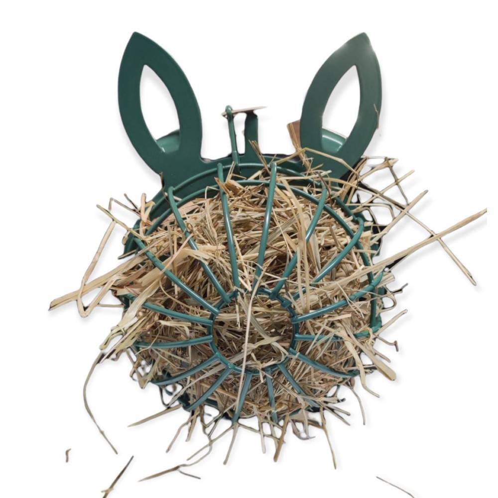 Râtelier à foin EHOP Lapin vert, pour rongeur. - Imagen 1