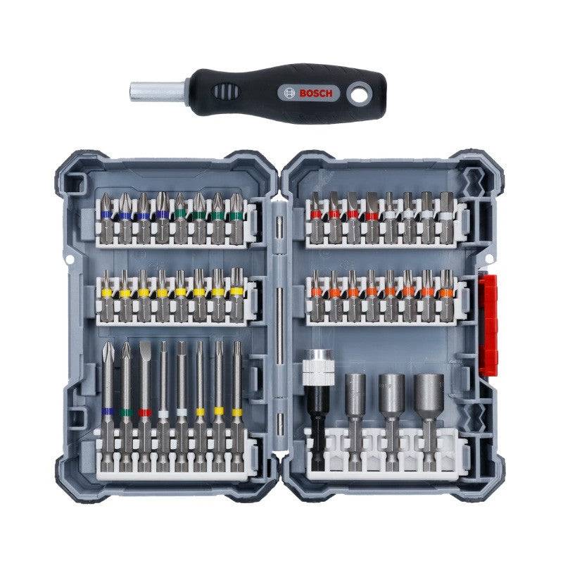 Bosch Professional - Assortiment d'embouts de vissage - BOSCH - 44 pièces + tournevis - 2607017693 - Imagen 1