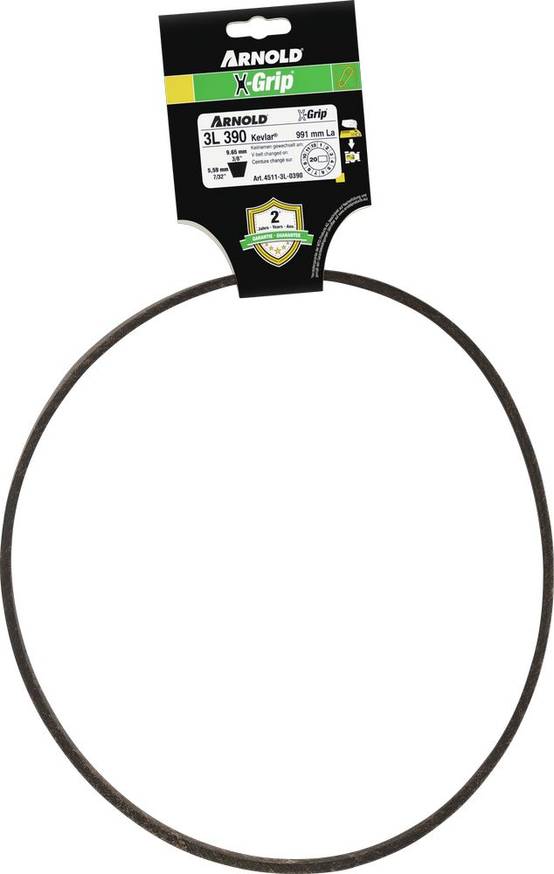 Arnold - Courroie trapézoïdale X-Grip V de type 3L390 Arnold - Imagen 1