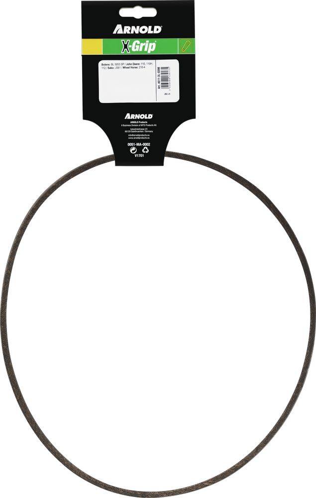 Arnold - Courroie trapézoïdale X-Grip V de type 3L390 Arnold - Imagen 4