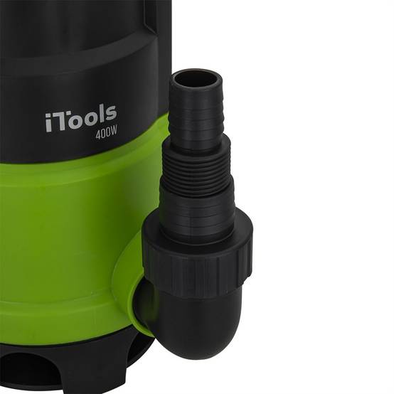 Pompe de relevage Eaux usées 400W Débit 8000L/h - câble 10m ITOOLS - Image 4