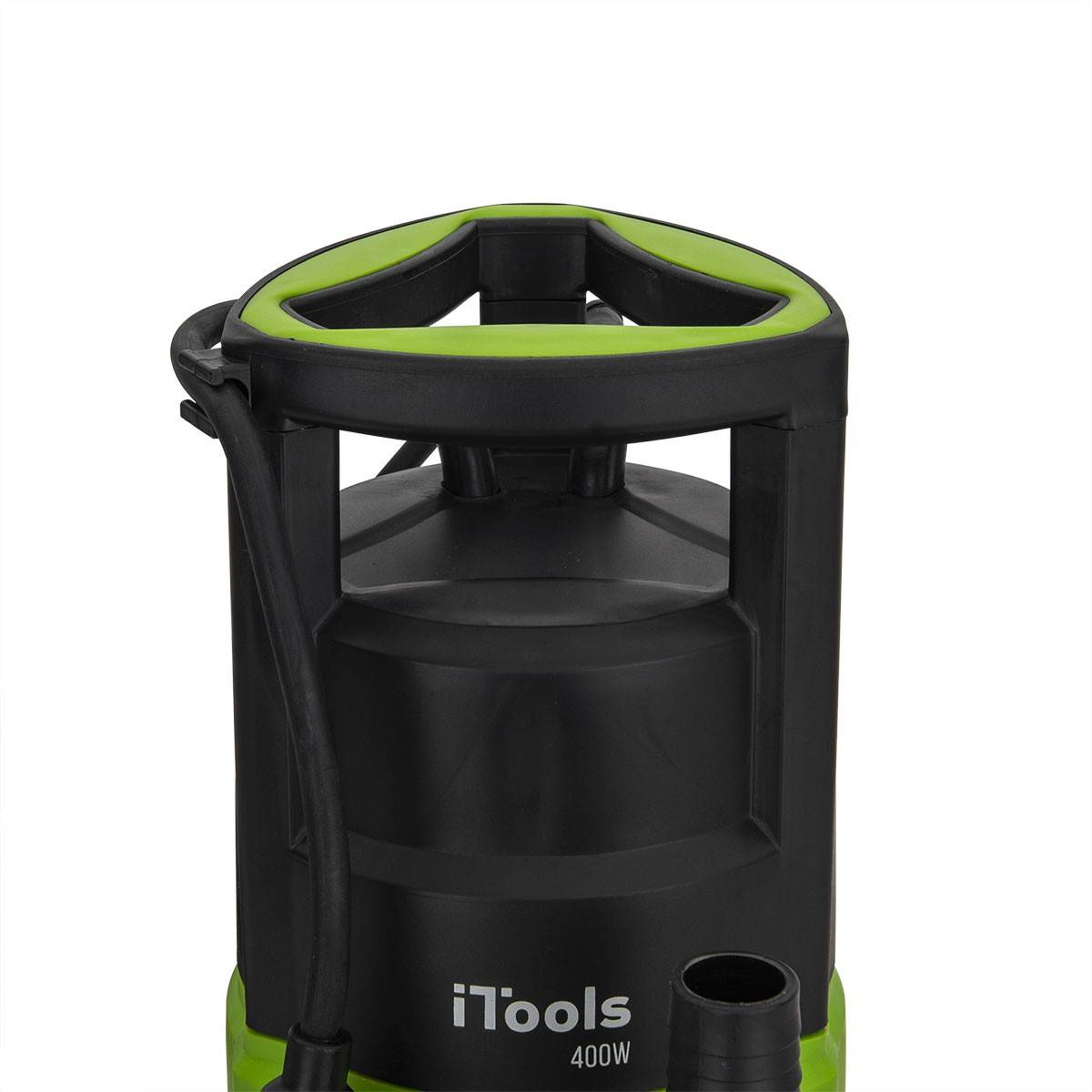 Pompe de relevage Eaux usées 400W Débit  8000L/h - câble 10m ITOOLS - Image 3