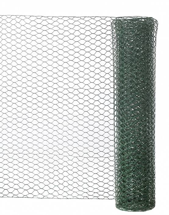 Centrale Brico - Grillage pour animaux soudée vert, H.1 x L.3 m, maille H.25 x l.25 mm Centrale Brico