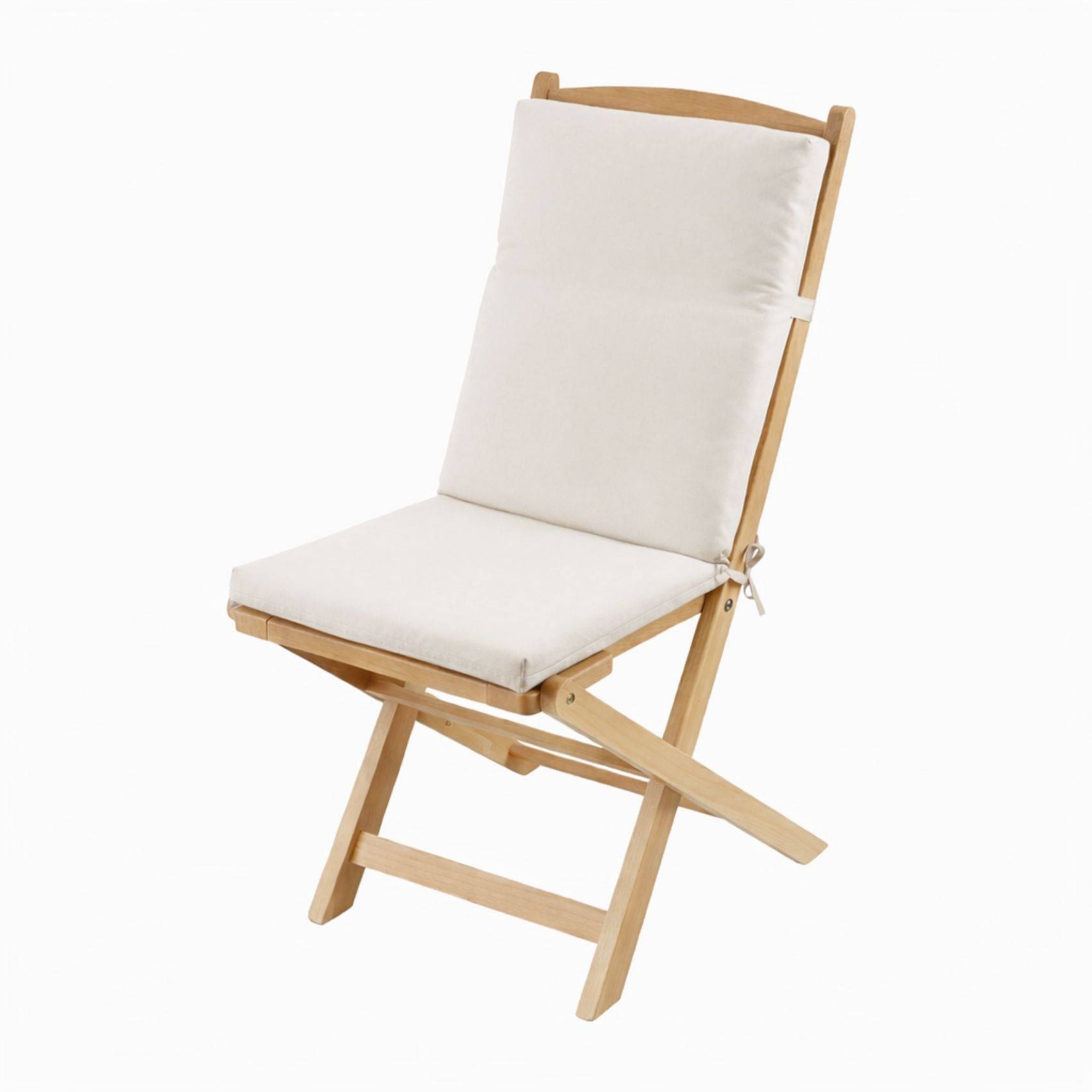 Home Maison - Coussin de fauteuil extérieur assise et dossier MINORQUE - HOME MAISON - Polyester - Ecru - Image 1