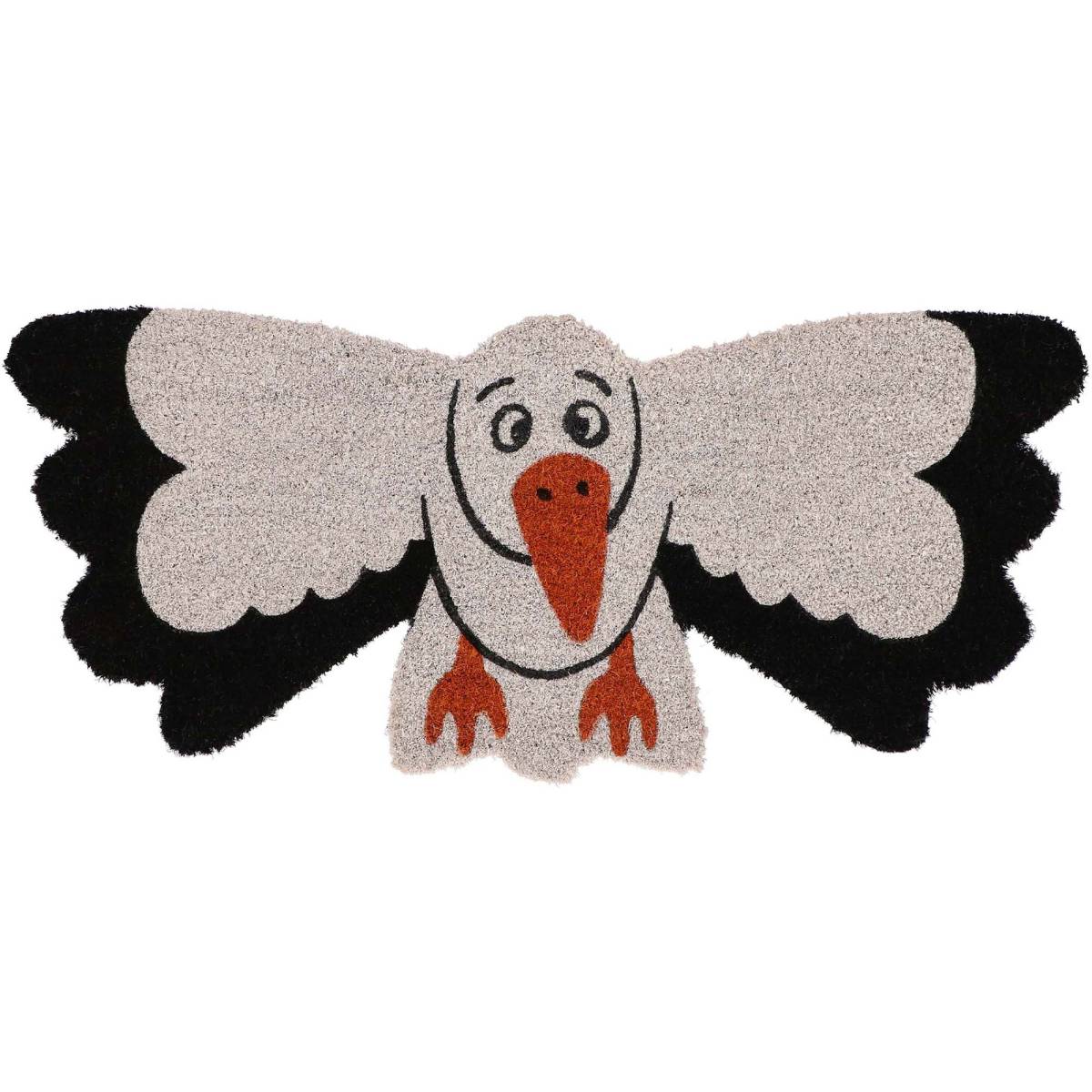 Esschert Design - Paillasson animal en fibres de coco intérieur extérieur Cigogne - Imagen 1