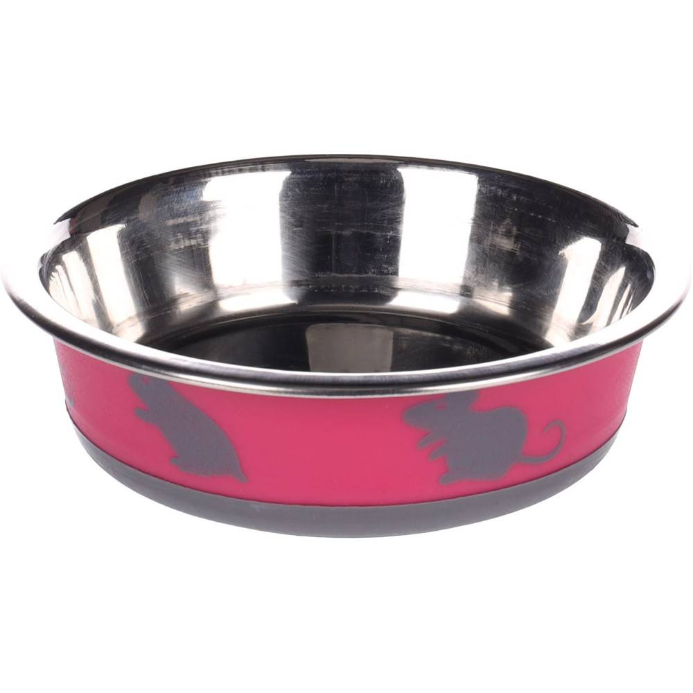 Gamelle Nelly taille ø12.3 cm, 225 ml, couleur fuchsia, pour rongeur - Imagen 5