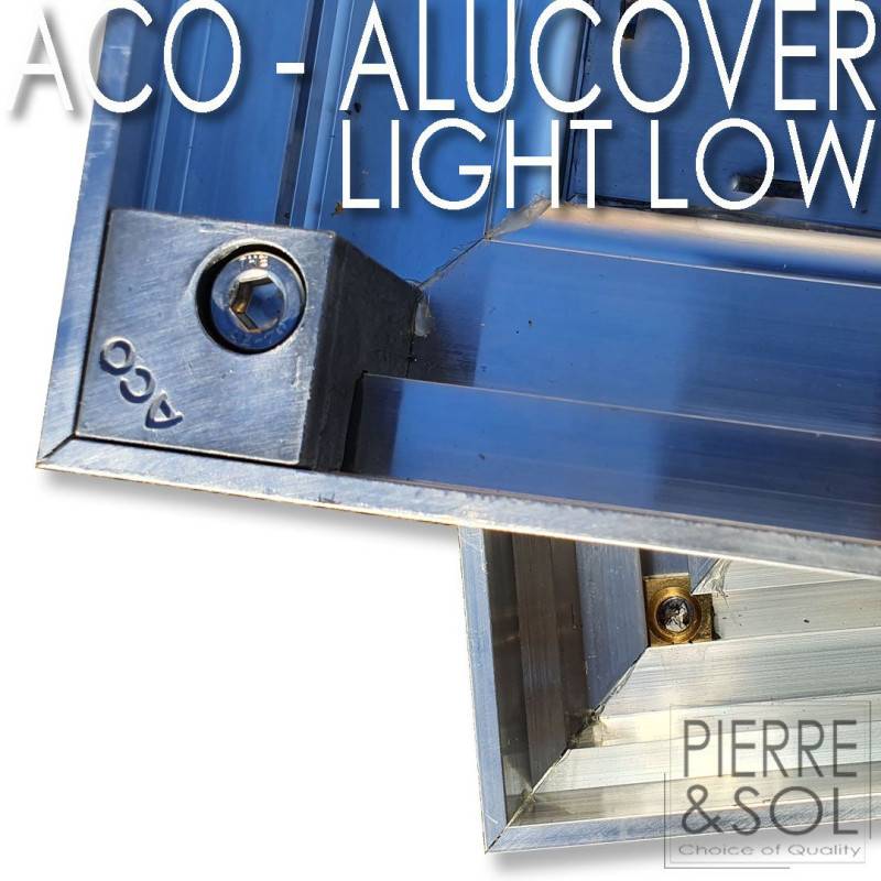 Alucover Light/Light Low - Couvercle à carreler étanche - ACO -   40 x 40 cm 50 mm - Image 5