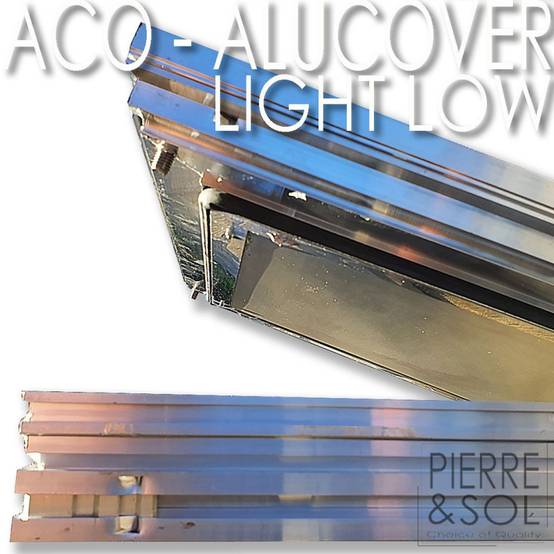 Alucover Light/Light Low - Couvercle à carreler étanche - ACO - 40 x 40 cm 50 mm - Image 4