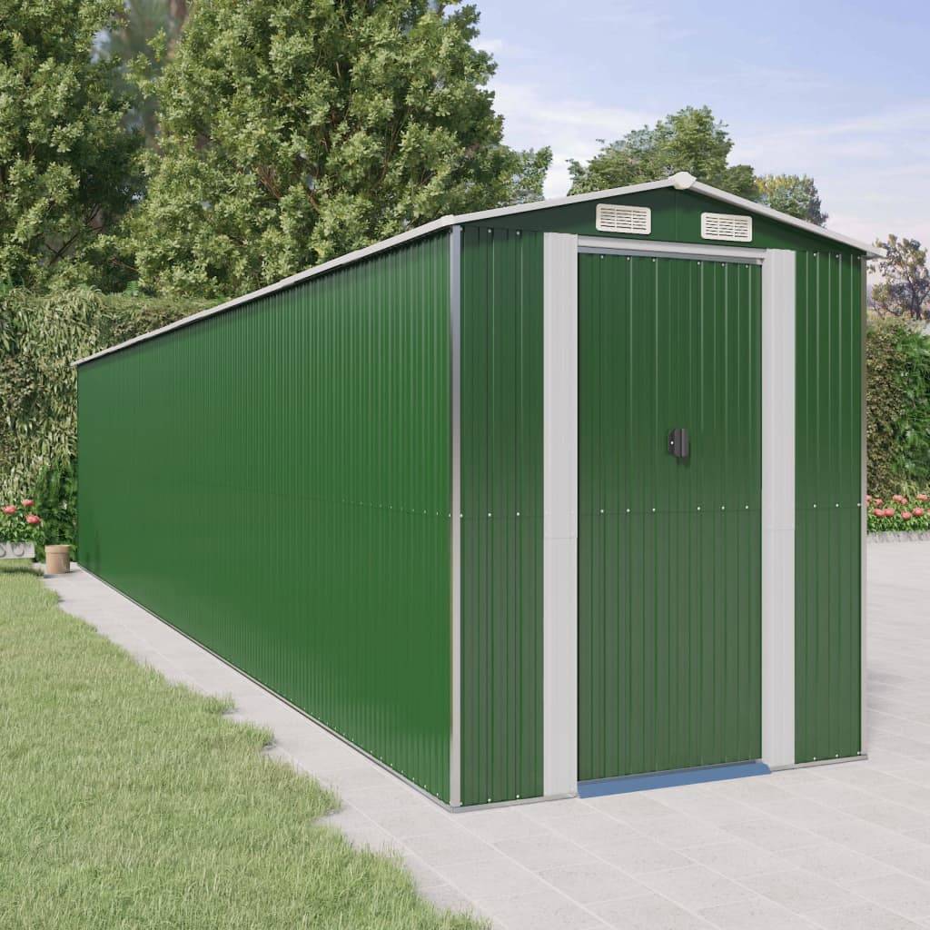 Vidaxl - Abri de jardin Vert 192x938x223 cm Métal galvanisé 18m² vidaXL 3147436