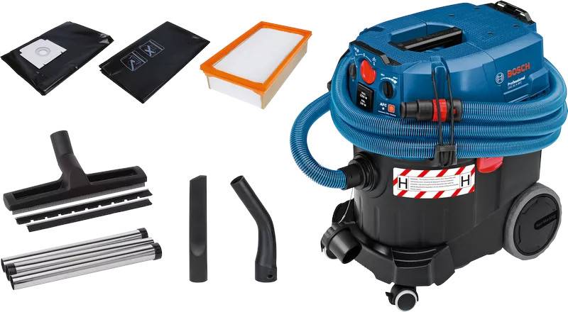 Bosch - Aspirateur eau et poussière classe H 1200W GAS 35 H AFC sous carton - BOSCH - 06019C36W0 - Imagen 1
