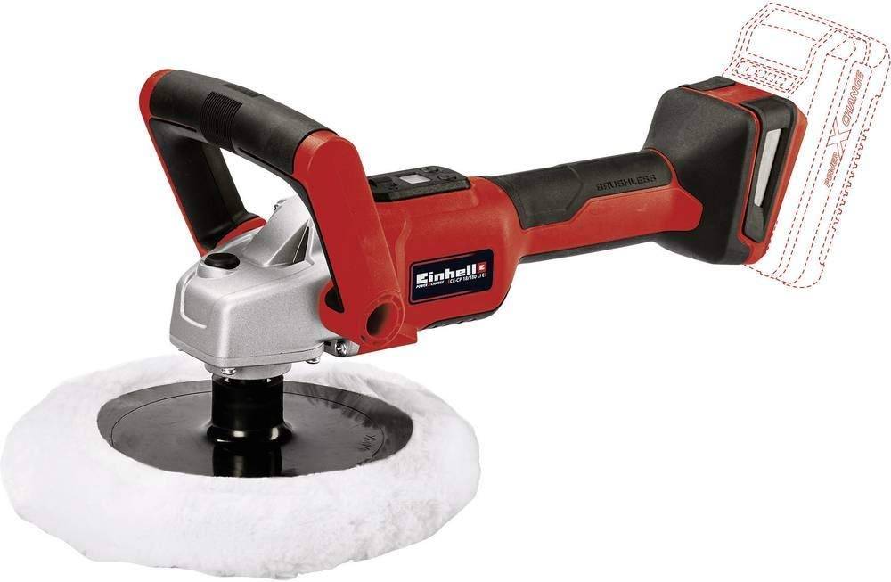 Einhell - Ponceuse-polisseuse sans fil 36 V (2 x 18 V) – CE-CP 18/180 Li E – Ø 180 mm – Brushless – sans batterie ni chargeur - Einhell