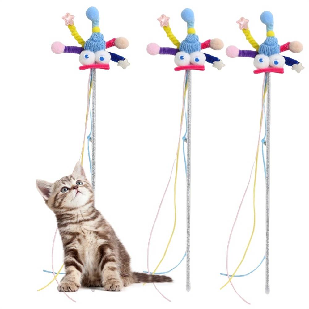 Baton de jeu pour chat en forme de bébé oeil MCBOSON - Image 1