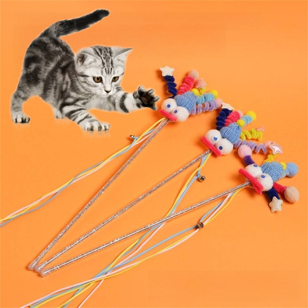Baton de jeu pour chat en forme de bébé oeil MCBOSON - Image 4