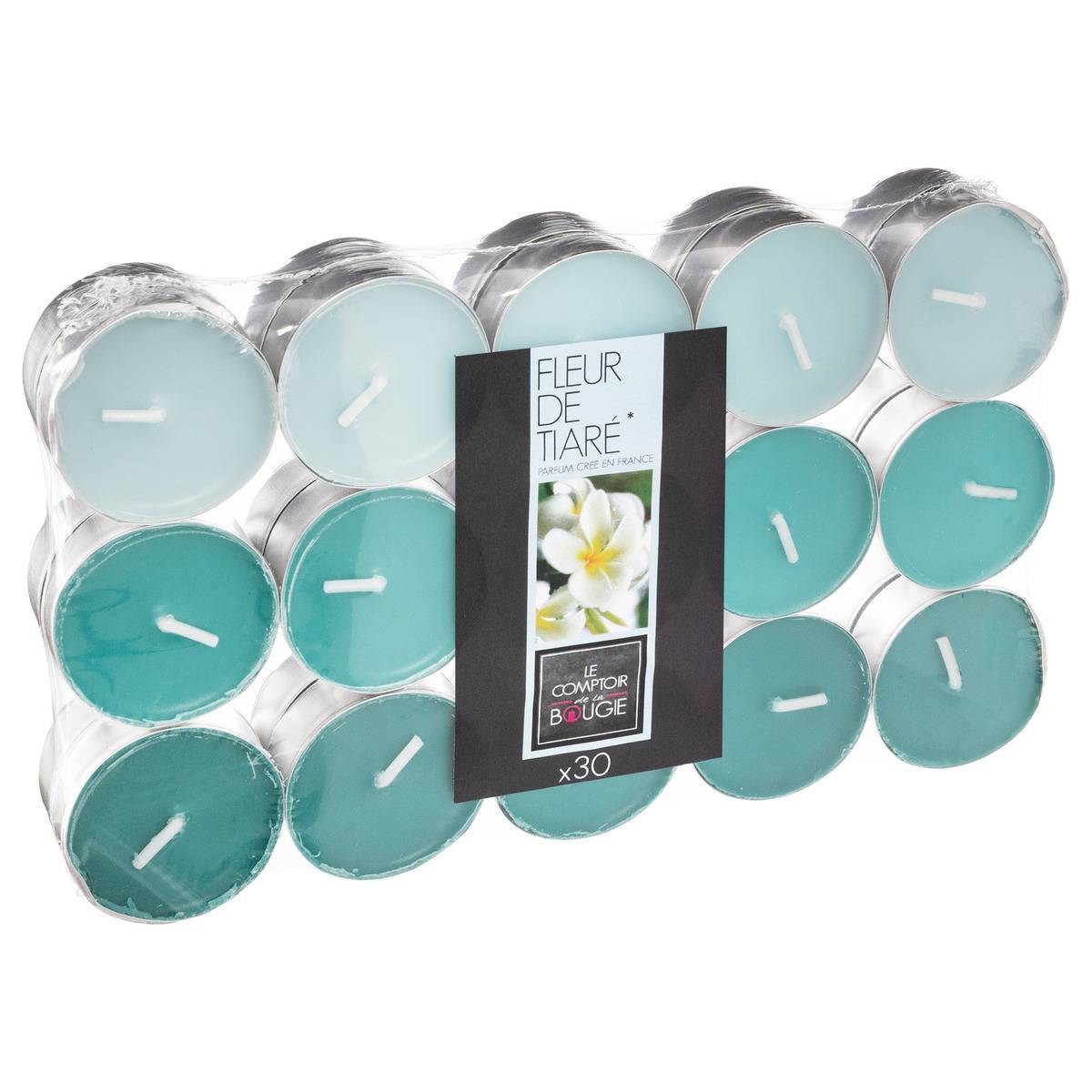 Atmosphera - Lot de 30 bougies parfumées fleur de tiaré 350g - Atmosphera Créateur d'intérieur - Imagen 1