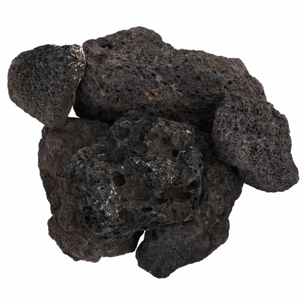 Vidaxl - Roches volcaniques 25 kg noir 10-30 cm vidaXL 155326 - Image 4