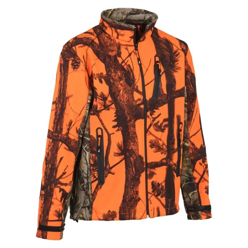 Blouson chasse Percussion Softshell Ghost Camo 4 poches S à 4XL Percussion