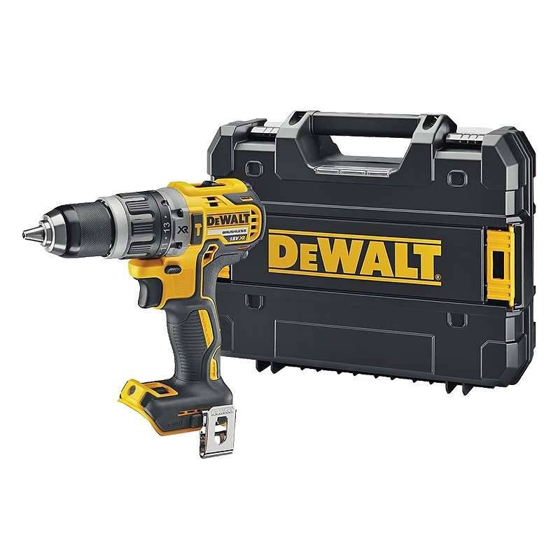 Dewalt - Perceuse-visseuse à percussion 18V Brushless (sans batterie ni chargeur) + coffret T-STAK - DEWALT - DCD805NT - Imagen 4