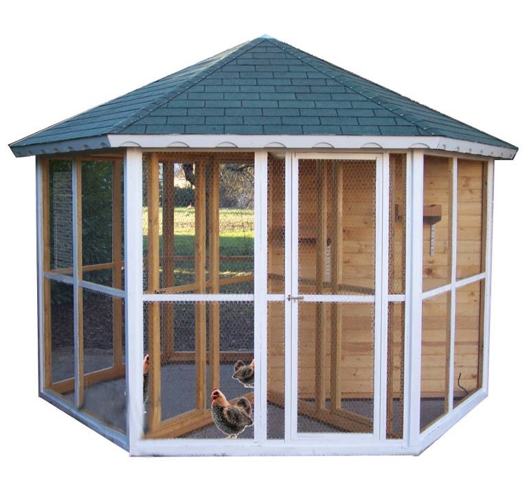 Habrita - Volière en bois 9.60m² POH38 Habrita - Imagen 1