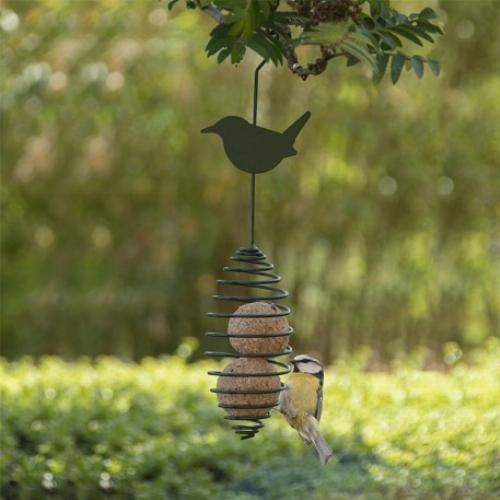 Esschert Design - Mangeoire spirale pour oiseaux - Suspendre - Imagen 1