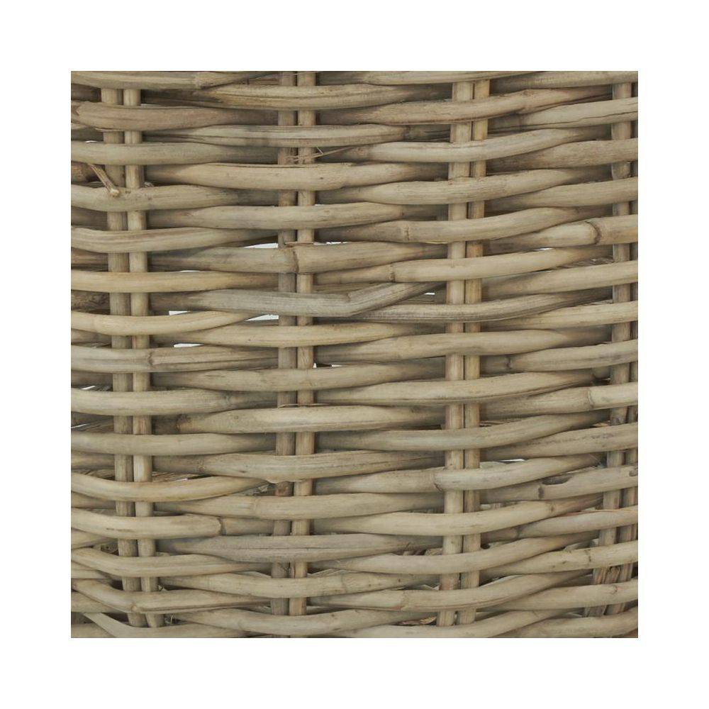 Aubry Gaspard - Cache-pots en poelet fendu sable (lot de 2) - Imagen 4