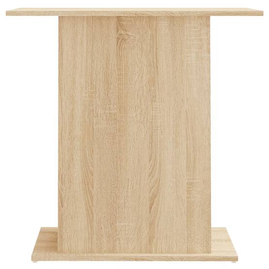 Support Aquarium Bois Ingénierie avec Étagères de Rangement Chêne Sonoma - ComfortXL Outdoor Living - Image 4