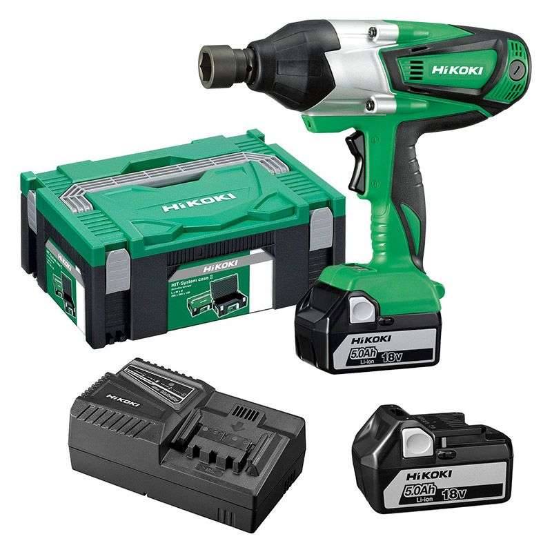 Boulonneuse HITACHI - HIKOKI WR18DSHL 18V (2 x 5.0 Ah) 480 Nm Hikoki - Imagen 1