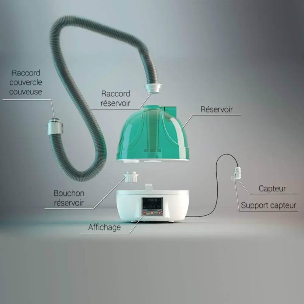 Couveuse 12 Biomaster + Nebula – Pack 12 œufs River Systems - Image 4